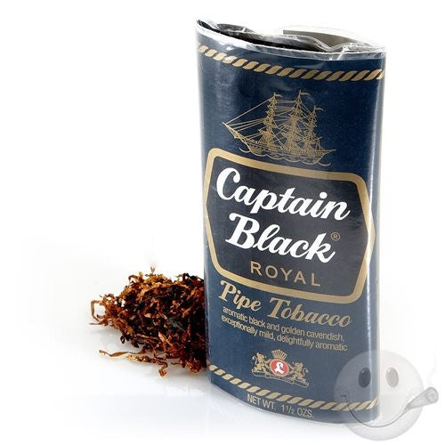 Captain Black Royal Pipe Tobacco 1.5Oz Pouch - www.cigarsindia