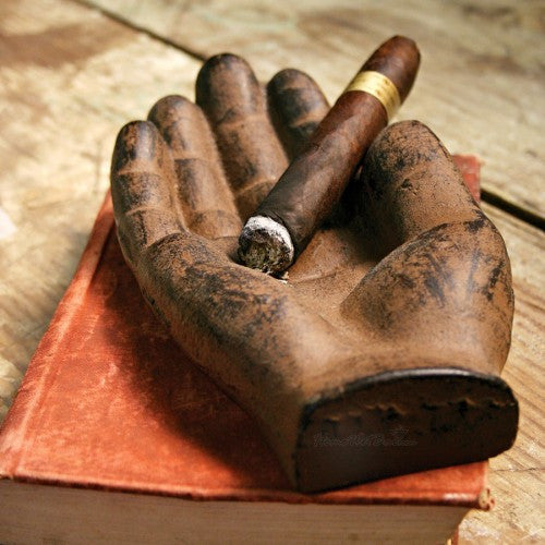 Hand Ashtray for Cigars - www.cigarsindia