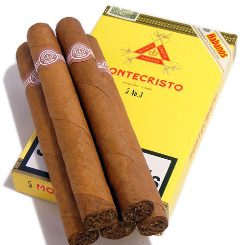 MONTECRISTO NO. 3 (BOX OF 5) - www.cigarsindia