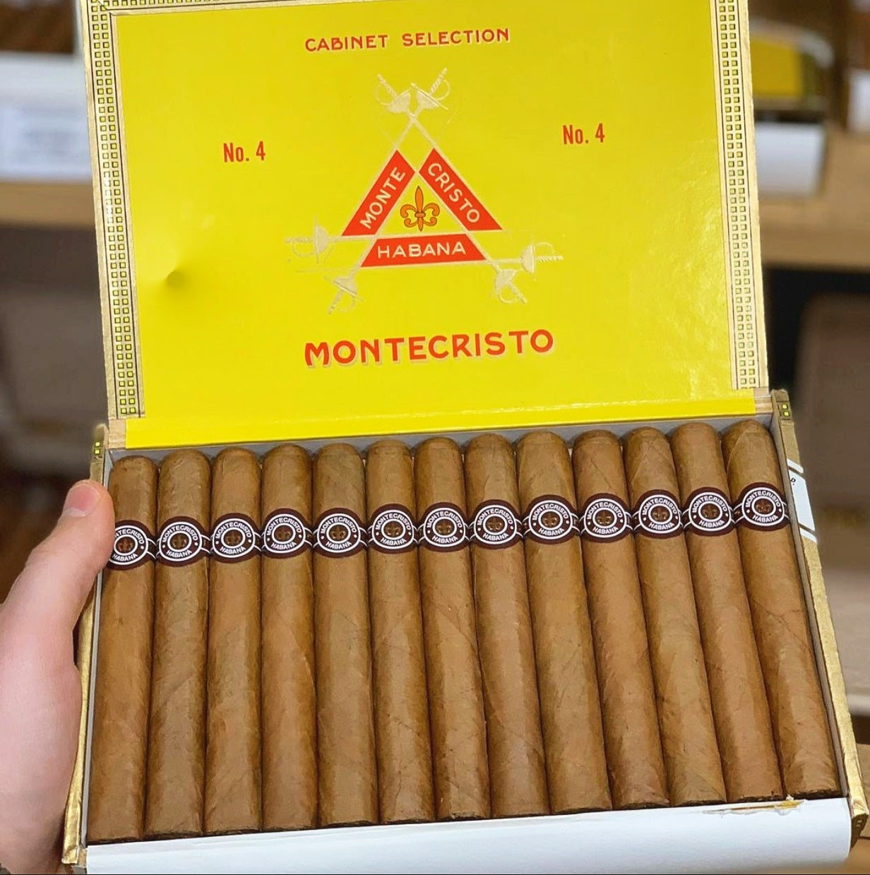 Montecristo - No.4 (Box of 25) - www.cigarsindia.in