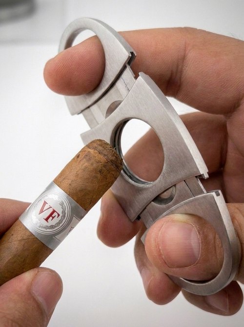 Metal Guillotine Cigar Cutter (Model A)