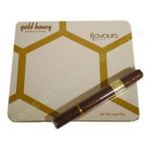 C.A.O. Flavours - Gold Honey Cigarillos (Tin of 10) - www.cigarsindia