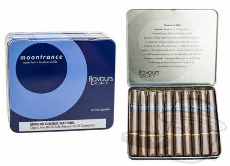C.A.O. Flavours - Moontrance Cigarillos (Tin of 10) - www.cigarsindia