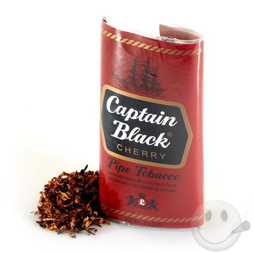 Captain Black Cherry Pipe Tobacco (1.5 OZ POUCH) - www.cigarsindia