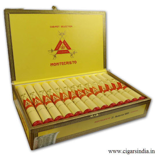 Montecristo - Tubos (Box of 25) - www.cigarsindia.in
