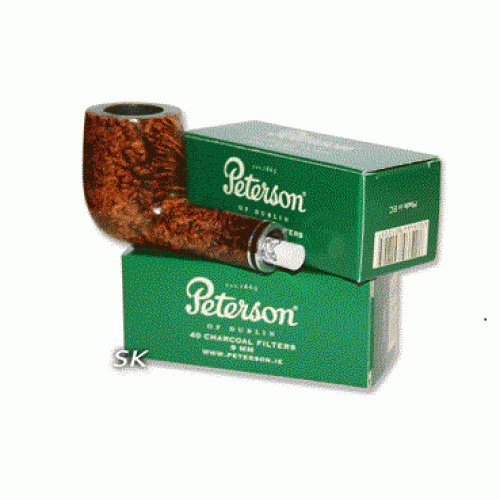Peterson charcoal 9mm pipe filters - www.cigarsindia