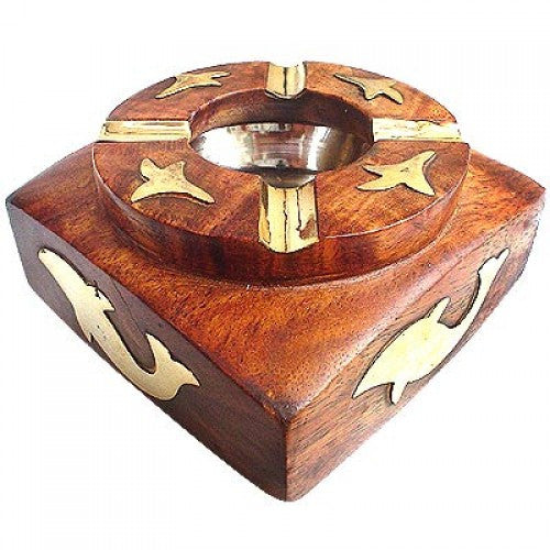 Rustic Indian Ashtray - www.cigarsindia